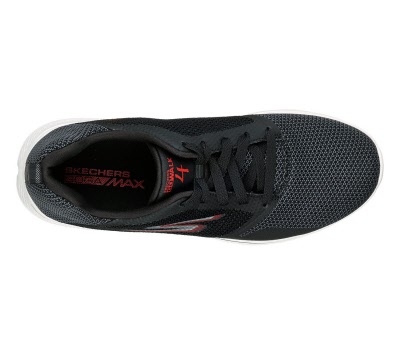 Skechers. GO WALK 4. SOLAR. BLACK. Sizes: 13. | Skechers go walk 4 solar, black-red
