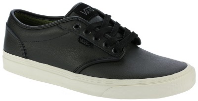 Vans. ATWOOD Classic. Leather. BLACK 