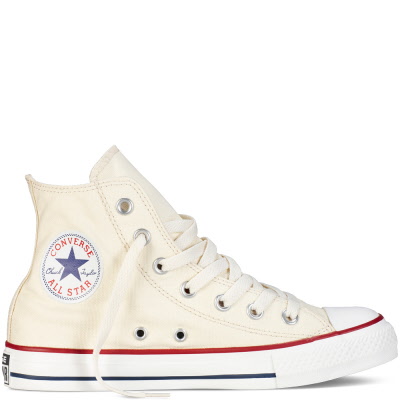 Converse. All Star High Top. Off White. 16.17. | Converse all star hi top, off white