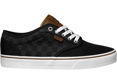 Vans atwood canvas black-checkers